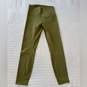 lululemon Olive Green Leggings